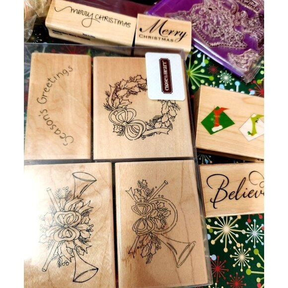 Assorted Christmas Scrapbooking Enphemera & Cardmaking Supplies - Picture 5 of 14